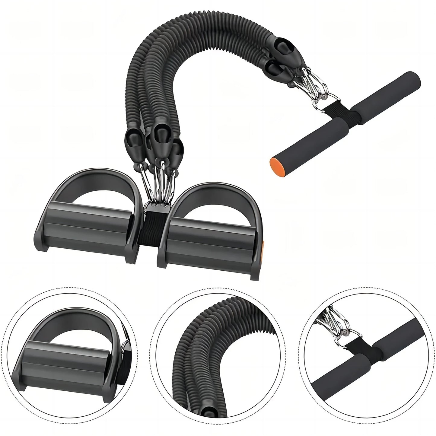 Elastique musculation couleur noir