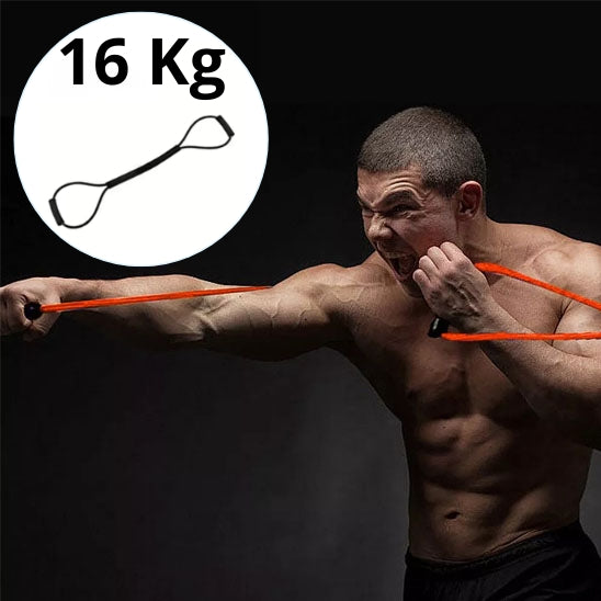 Elastique Musculation | Multifonction Resistance Extra Difficile 16 Kg